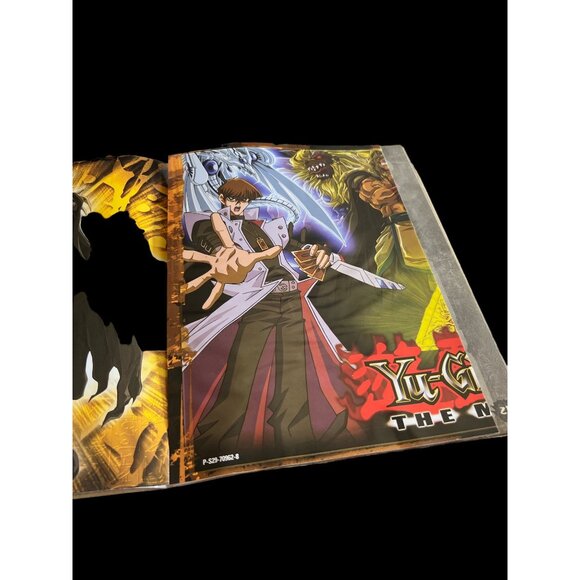 Yu-Gi-Oh! The Movie Master Duelist Activity Book Scholastic 1996 With Poster - Picture 6 of 6